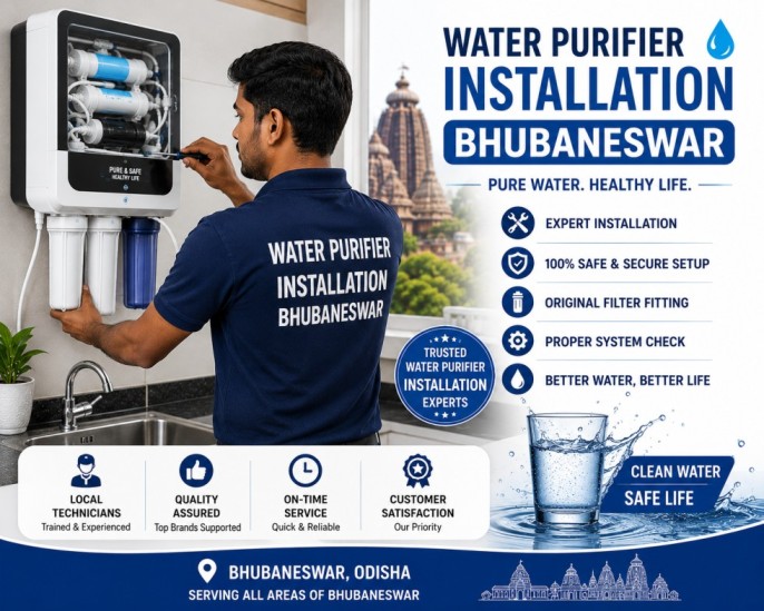 water purifier installation Saheed nagar Bhubaneswar